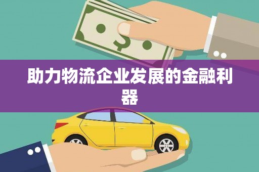 朗县助力物流企业发展的金融利器