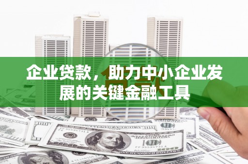 朗县企业贷款，助力中小企业发展的关键金融工具