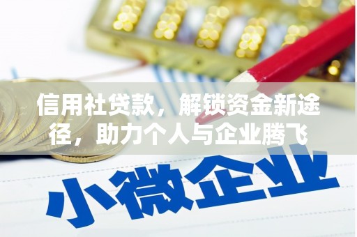 朗县信用社贷款，解锁资金新途径，助力个人与企业腾飞