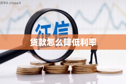 朗县贷款怎么降低利率