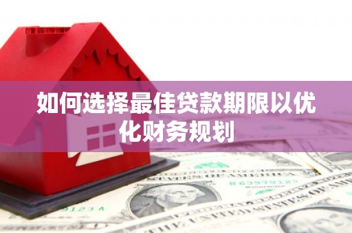 朗县如何选择最佳贷款期限以优化财务规划